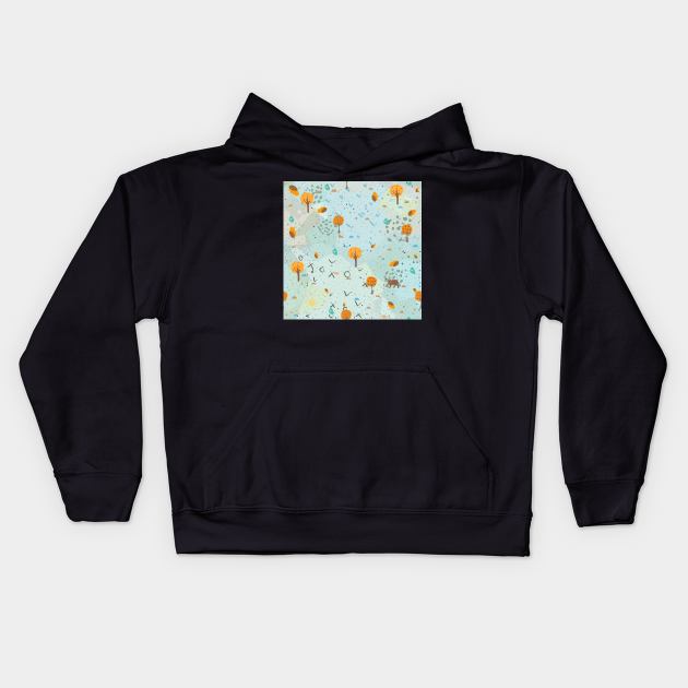 Fall Kids Hoodie by Countryside